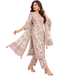 Cotton Printed Straight Suit Set