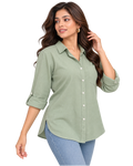 Cotton Solid Casual Shirt