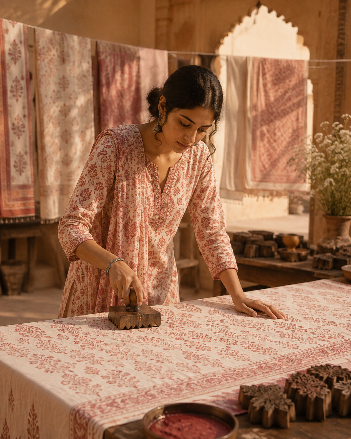 HAND BLOCK PRINTING