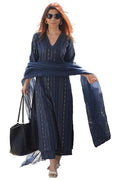 Miyami Women’s Rayon Viscose Printed Straight Kurta with Pant and Dupatta Set | Elegant Ethnic Kurta Pant Dupatta Outfit for Women | Office Festive Casual Wear
